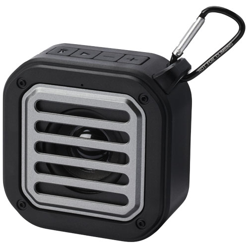 Speaker Bluetooth&reg; IPX5 a ricarica solare in plastica riciclata RCS 