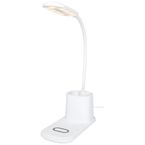 Lampada da scrivania con organizer e caricabatterie wireless Bright - 124249