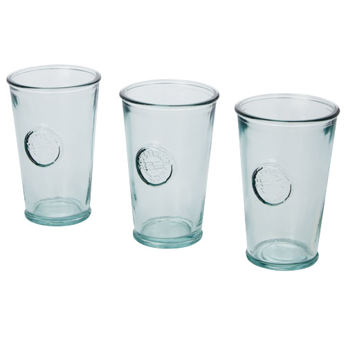 Set di 3 tazze in vetro riciclato da 300 ml Copa - 113172